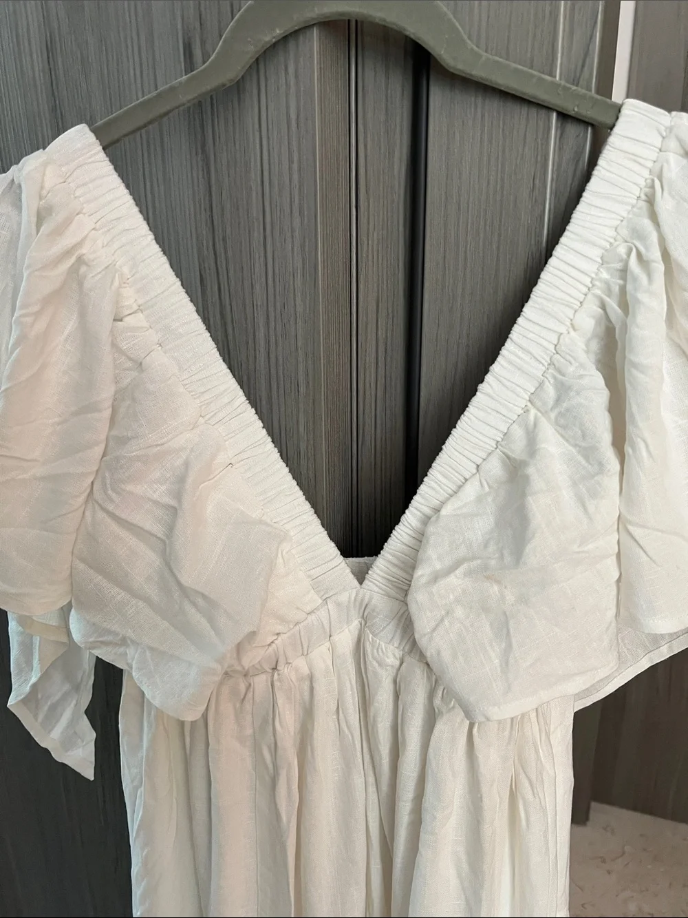 NWT REVOLVE Australia SHOWPO Lyrad empire waist textured maxi dress US 2 - Picture 9 of 12